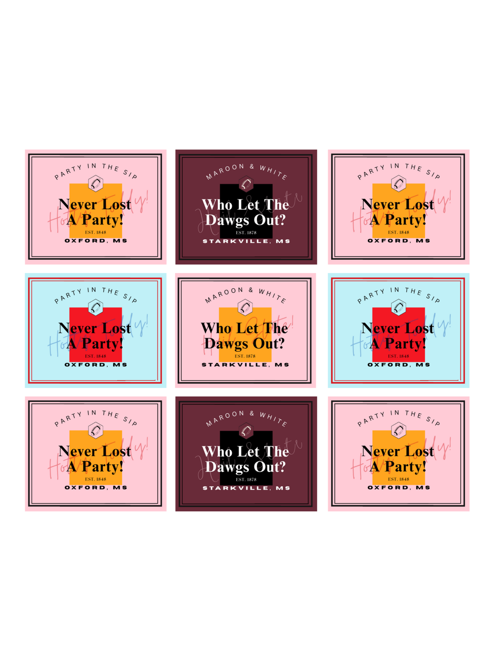 Champagne Labels
