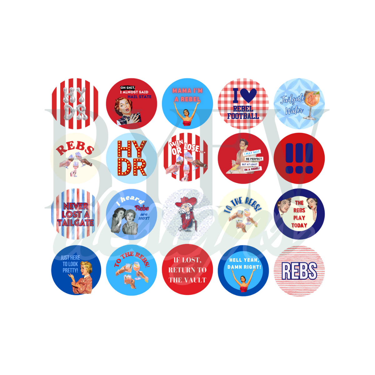Oxford Buttons