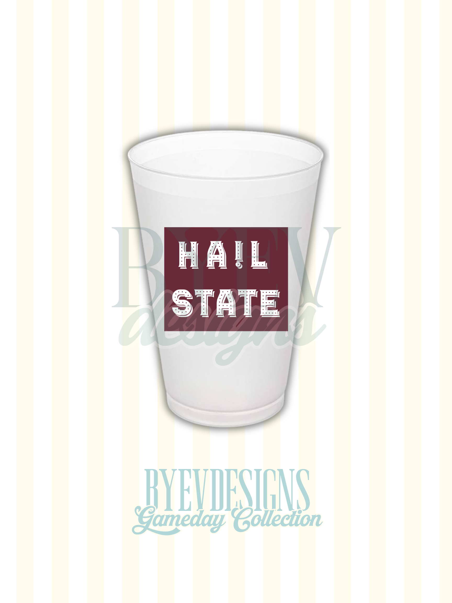 Frosted Cups · Starkville (8 Pack)