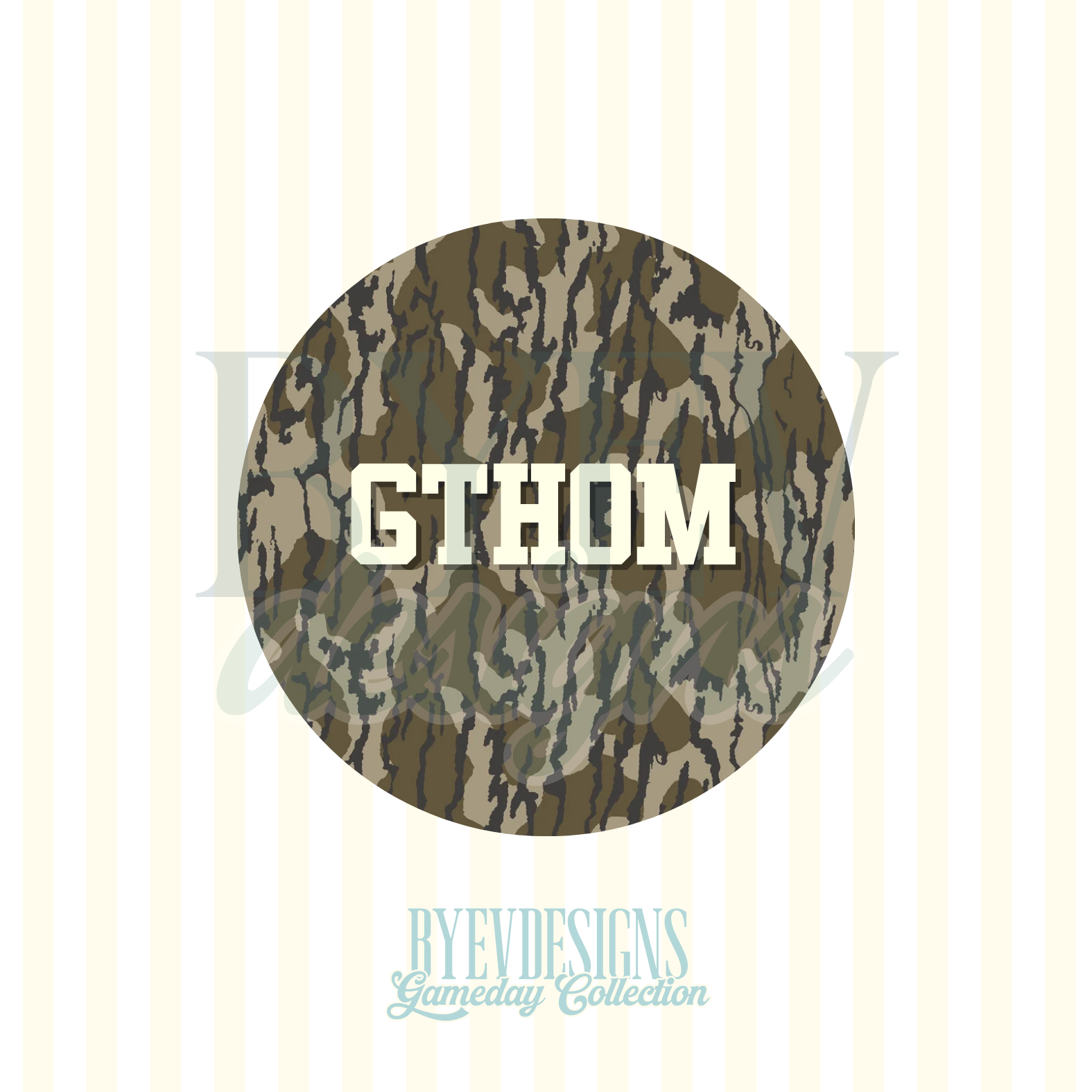 Mississippi State Camo Buttons