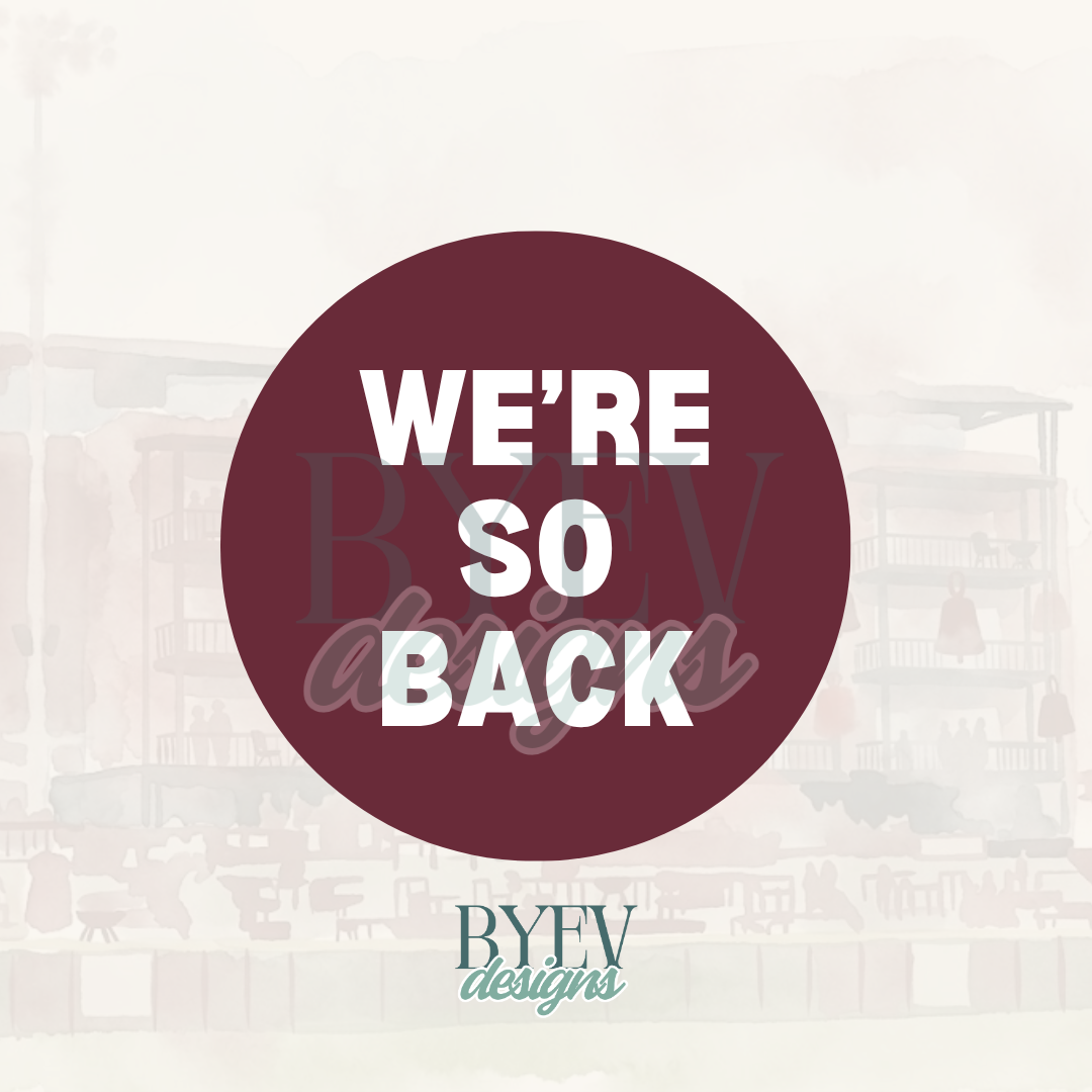 We're So Back Sticker