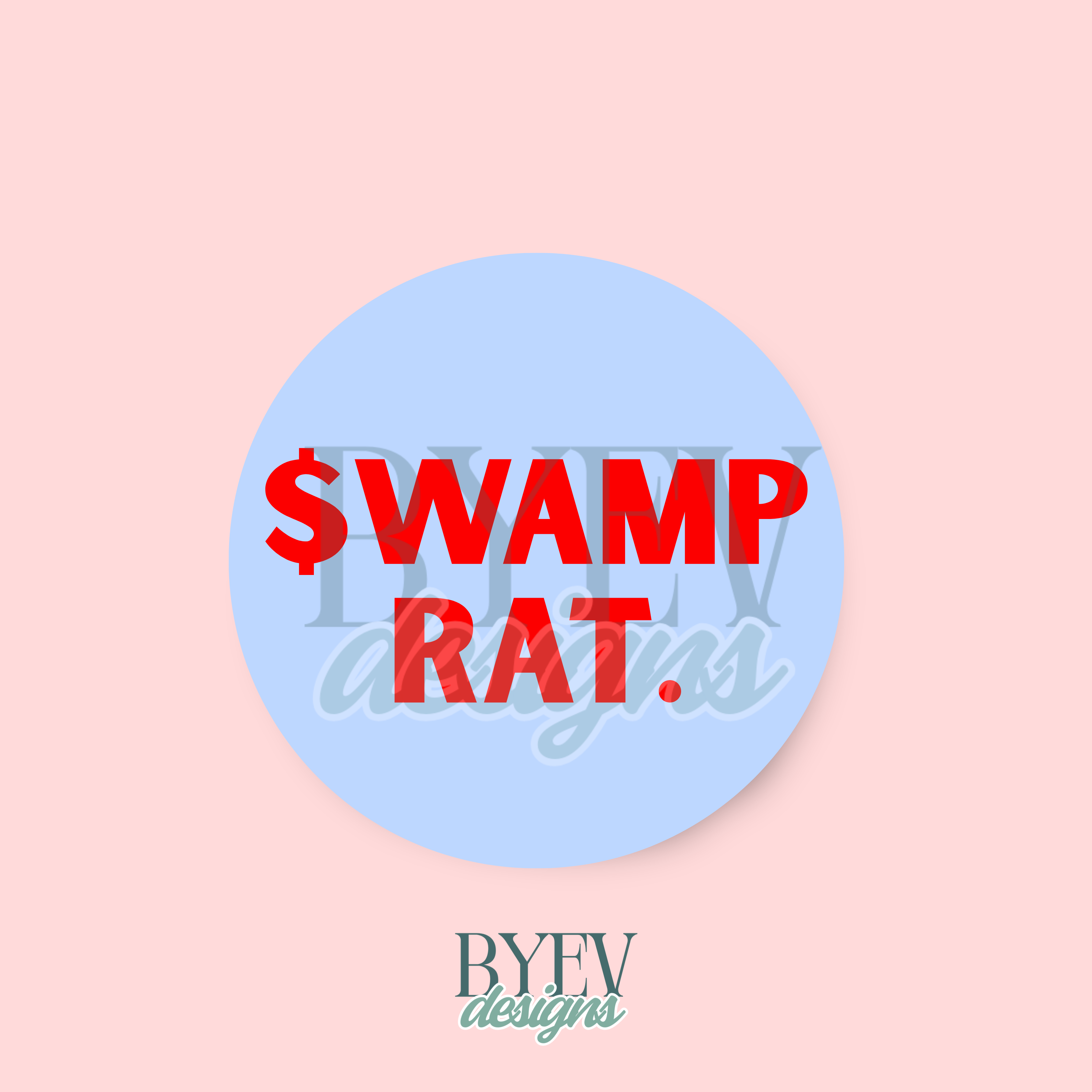 Swamp Rat Button