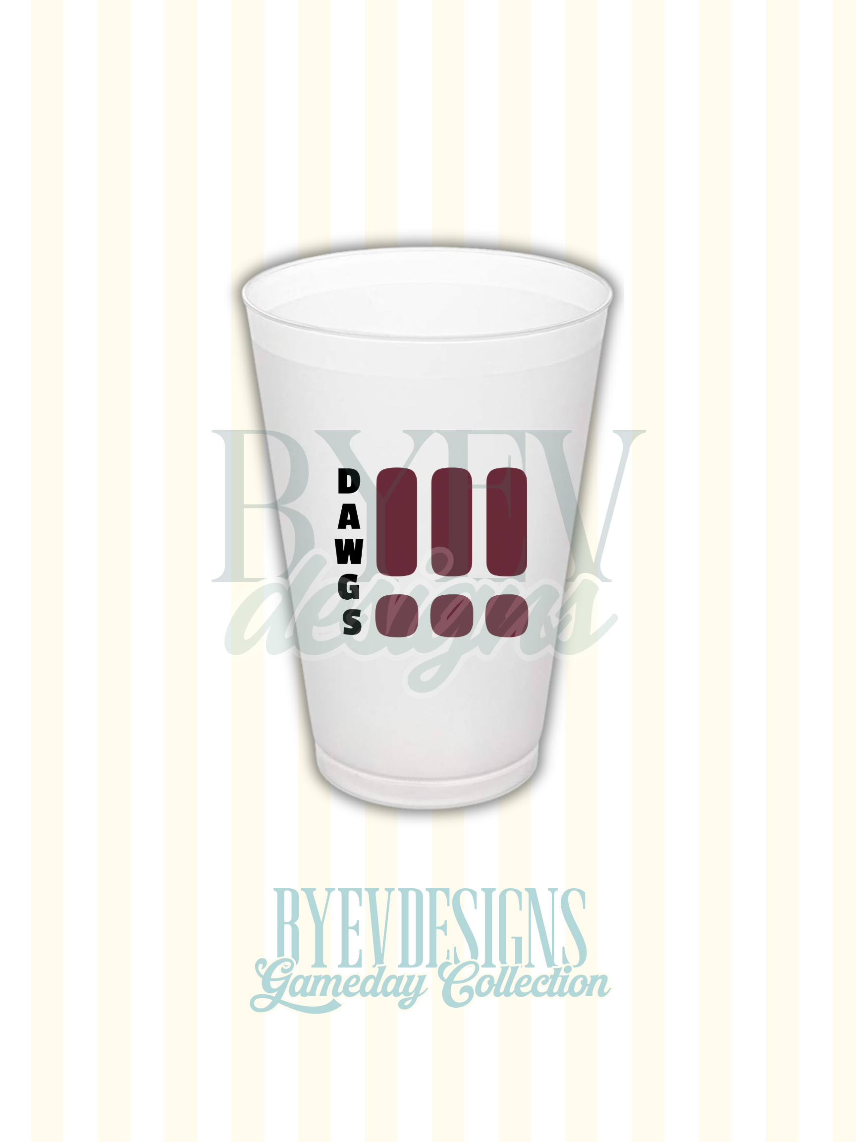Frosted Cups · Starkville (8 Pack)