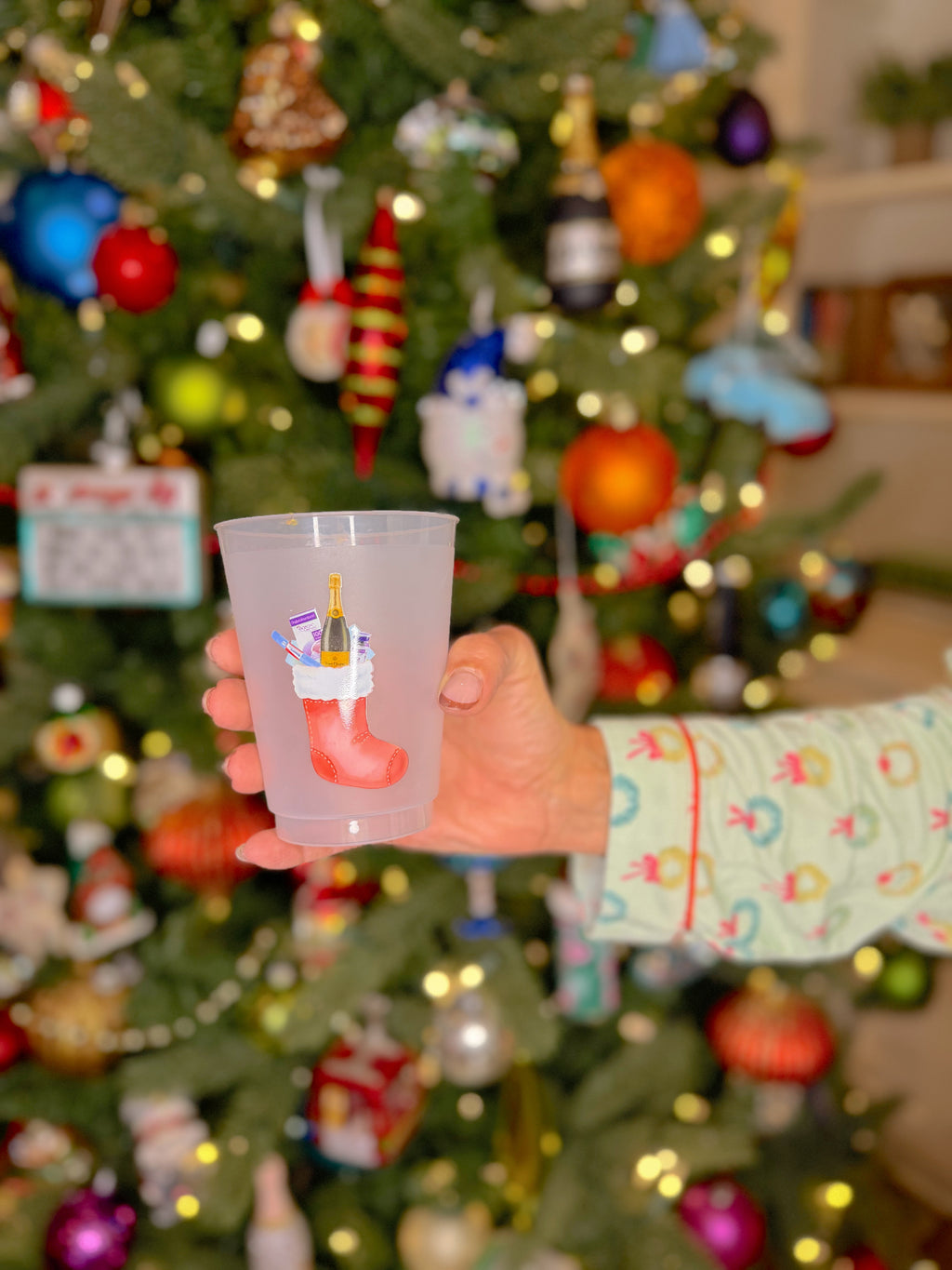 Merry & Medicated Frosted Cups Pack of 4