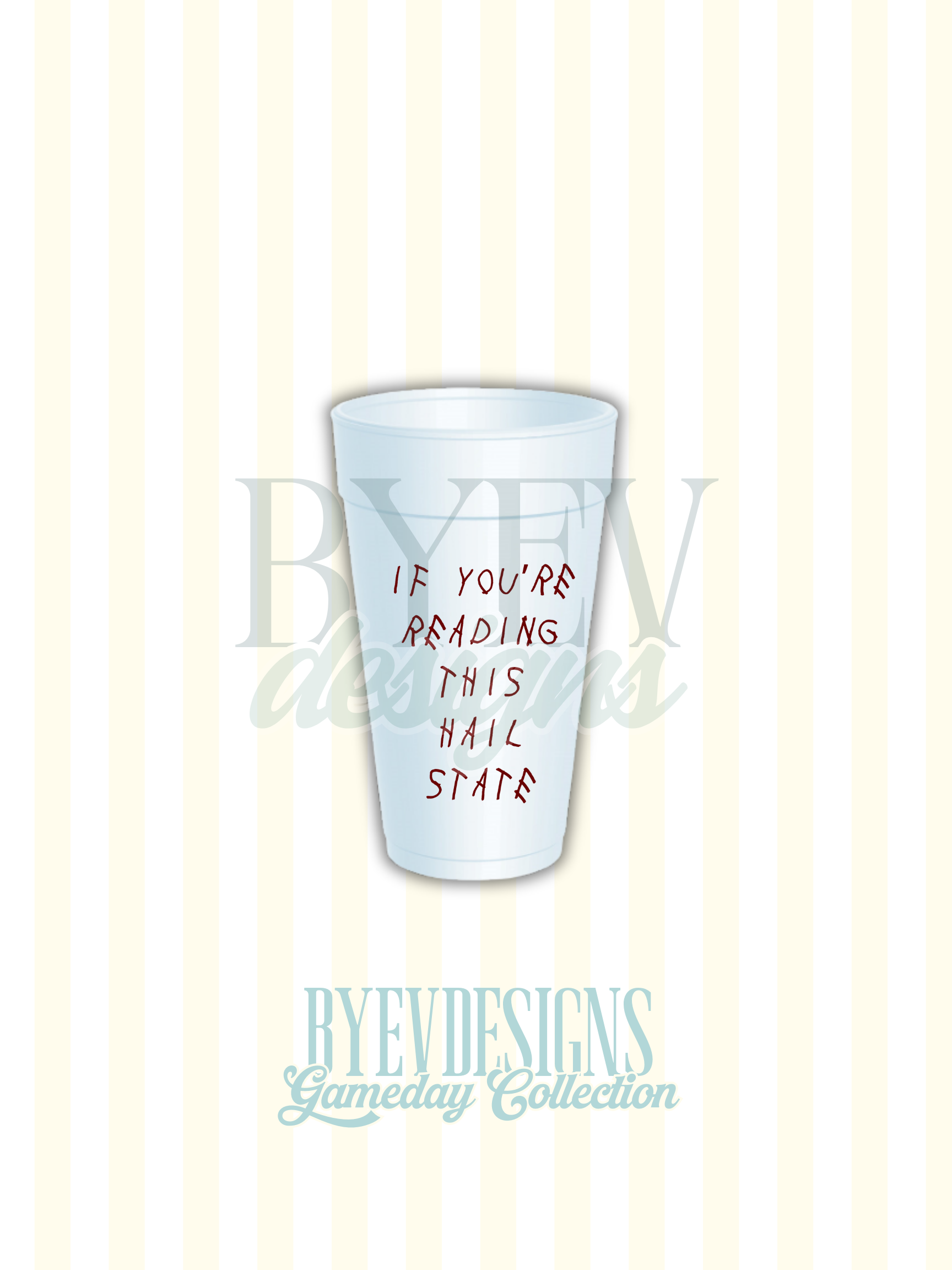 Starkville Foam Cups