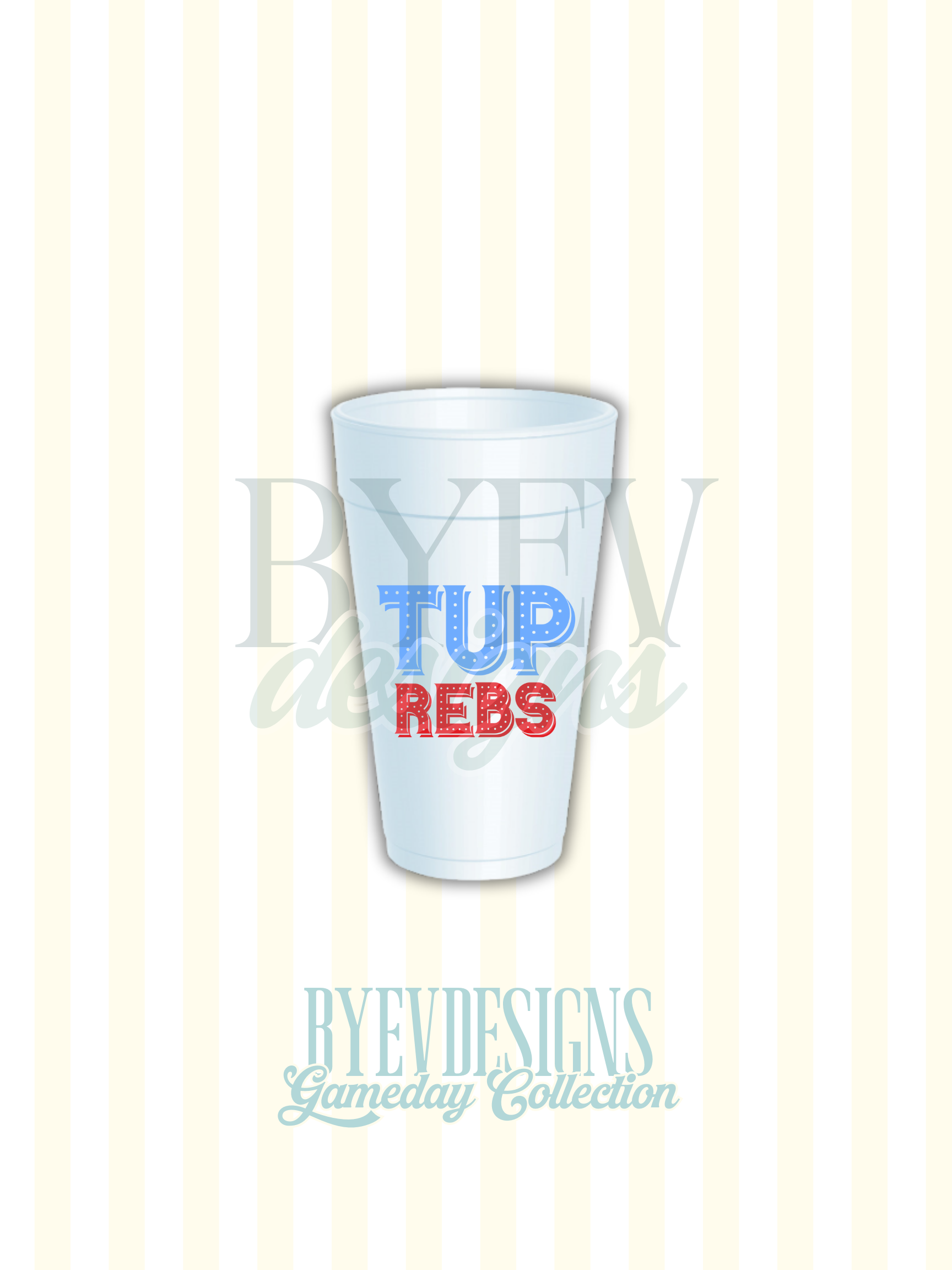 Oxford Foam Cups