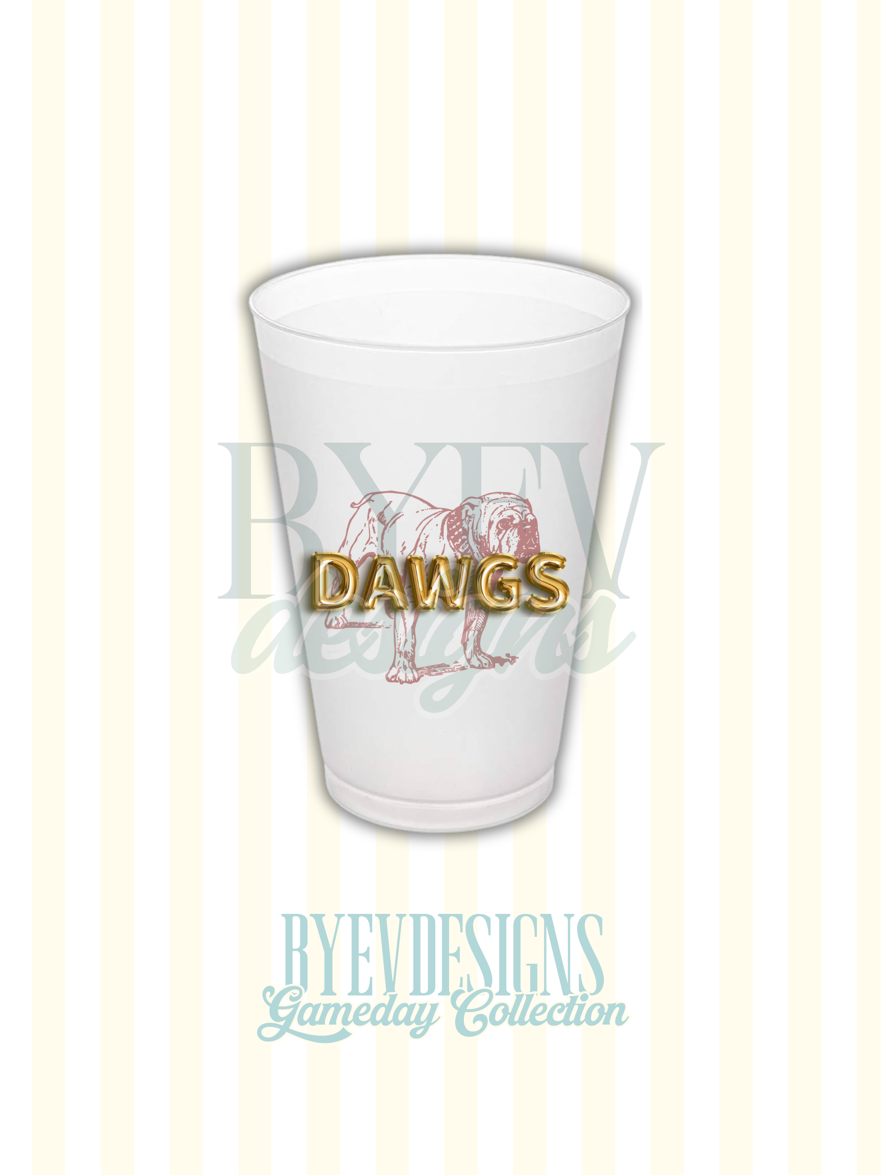 Frosted Cups · Starkville (8 Pack)