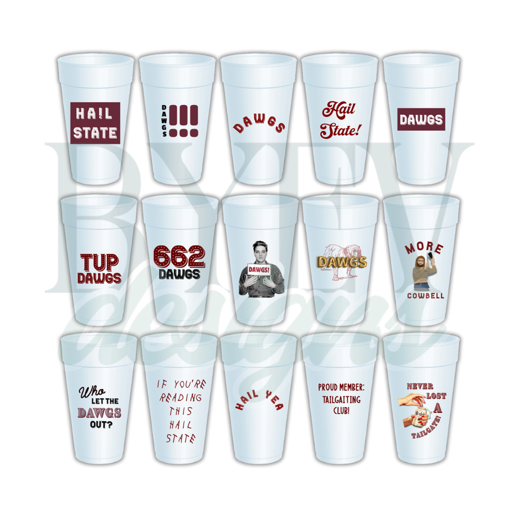 Starkville Foam Cups