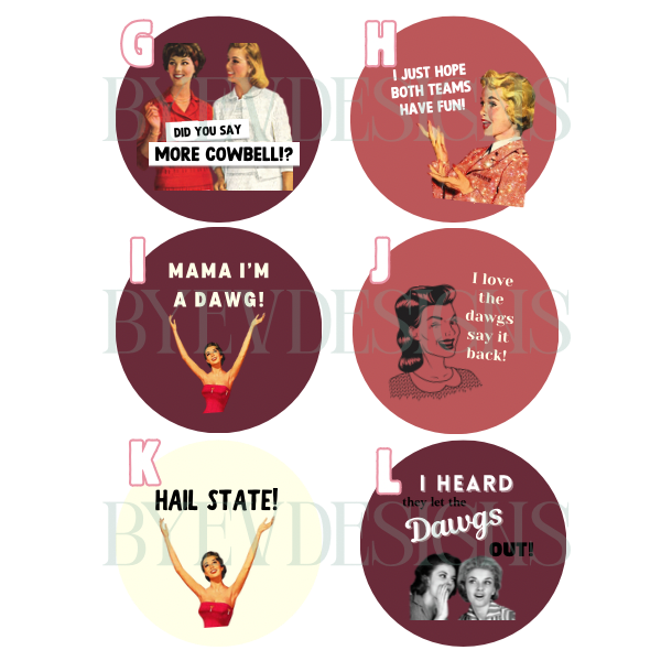 Starkville Buttons