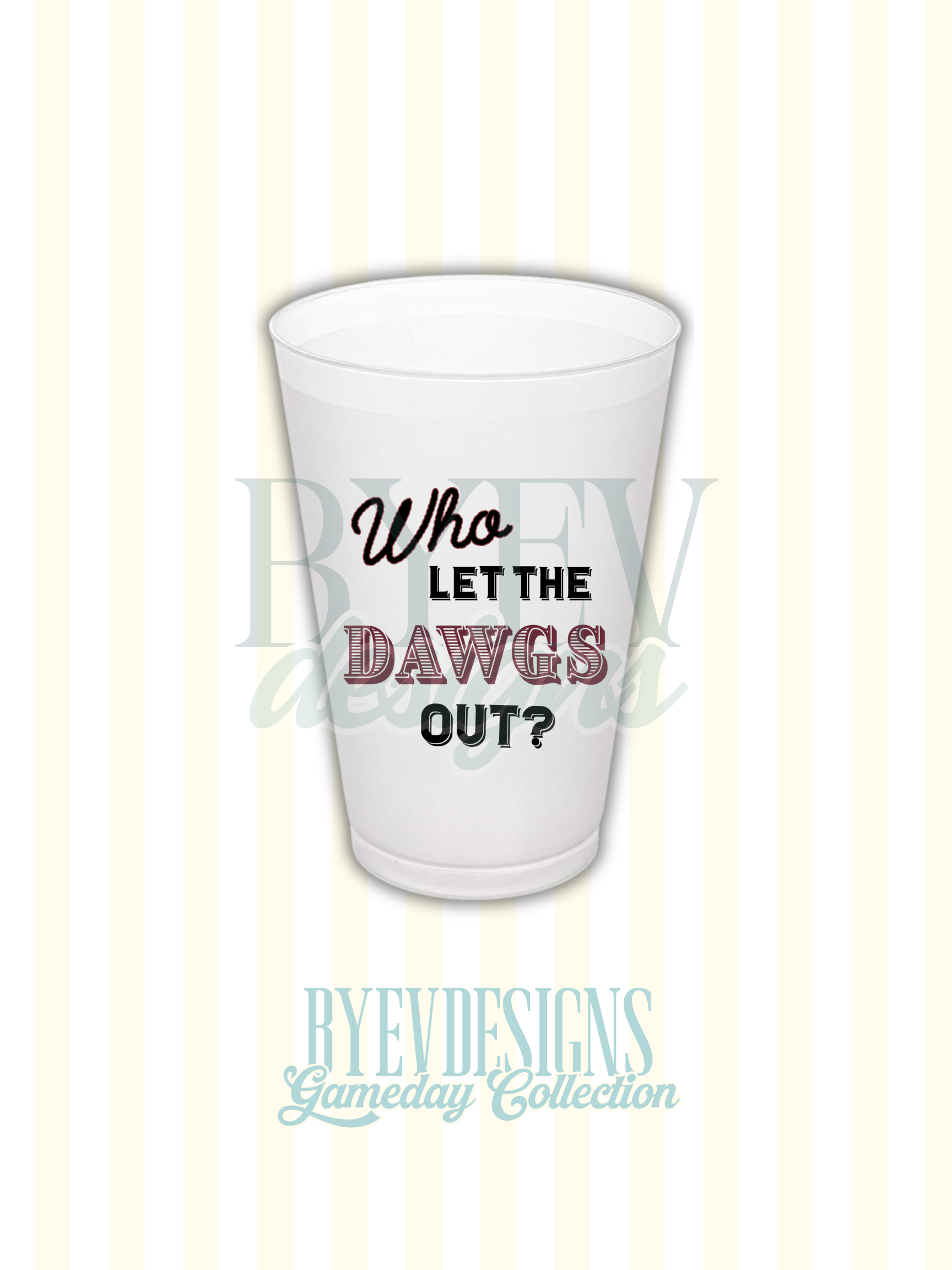 Frosted Cups · Starkville (8 Pack)