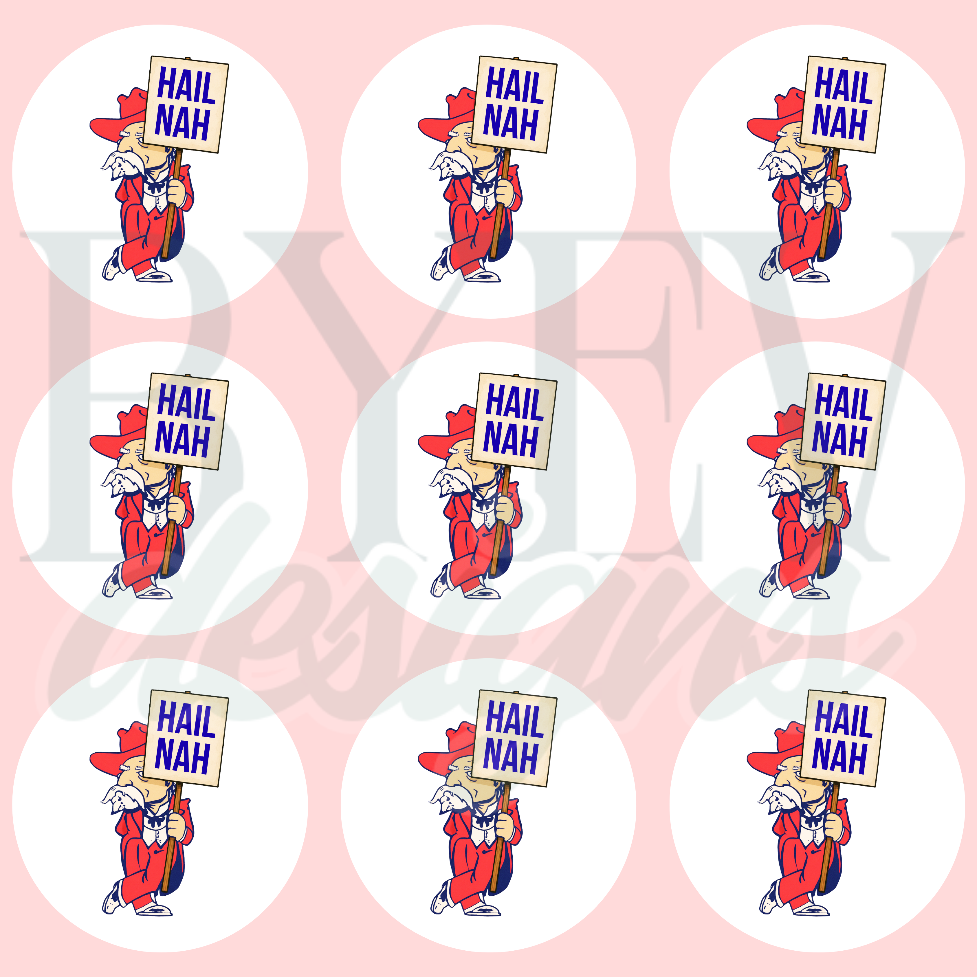Ole Miss Sticker Sheets of 9 | Egg Bowl Collection