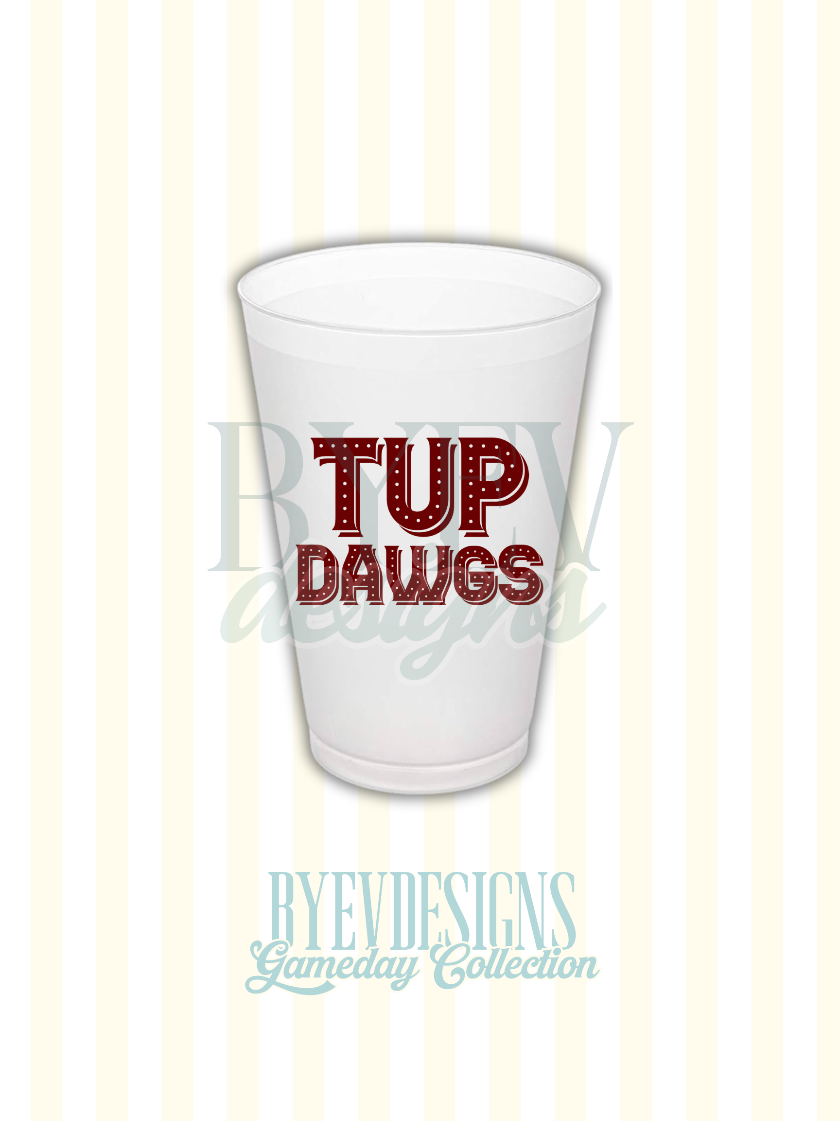Frosted Cups · Starkville (8 Pack)