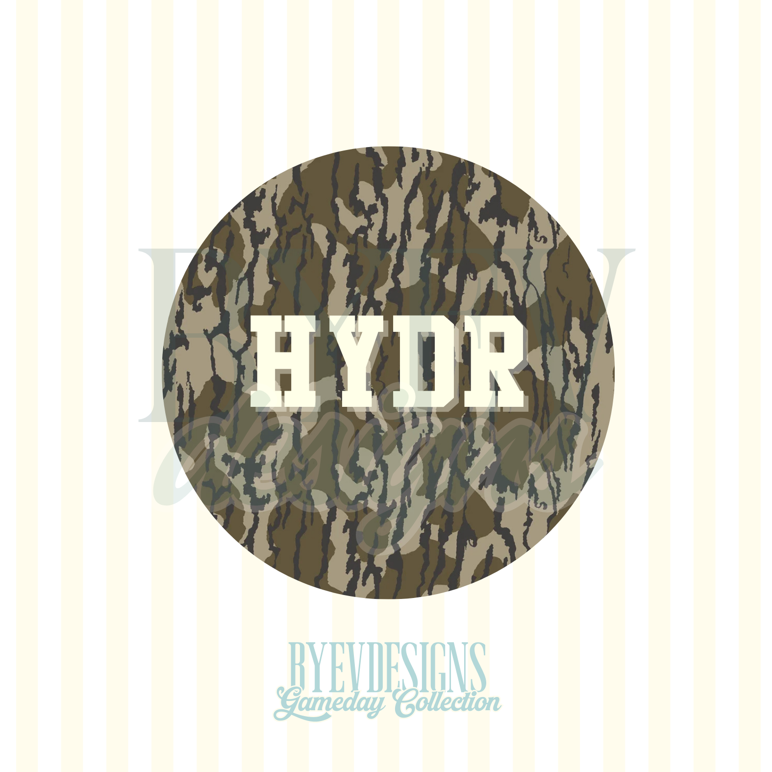 Ole Miss Camo Buttons