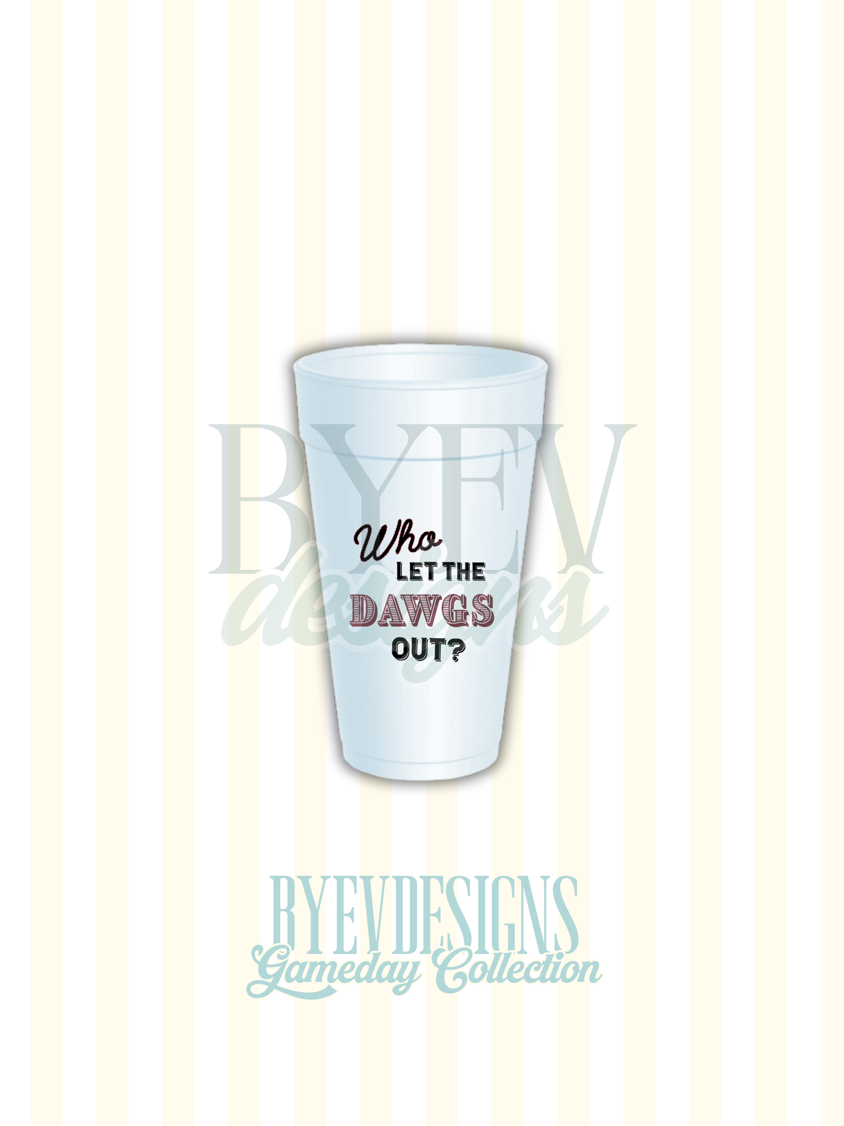 Starkville Foam Cups