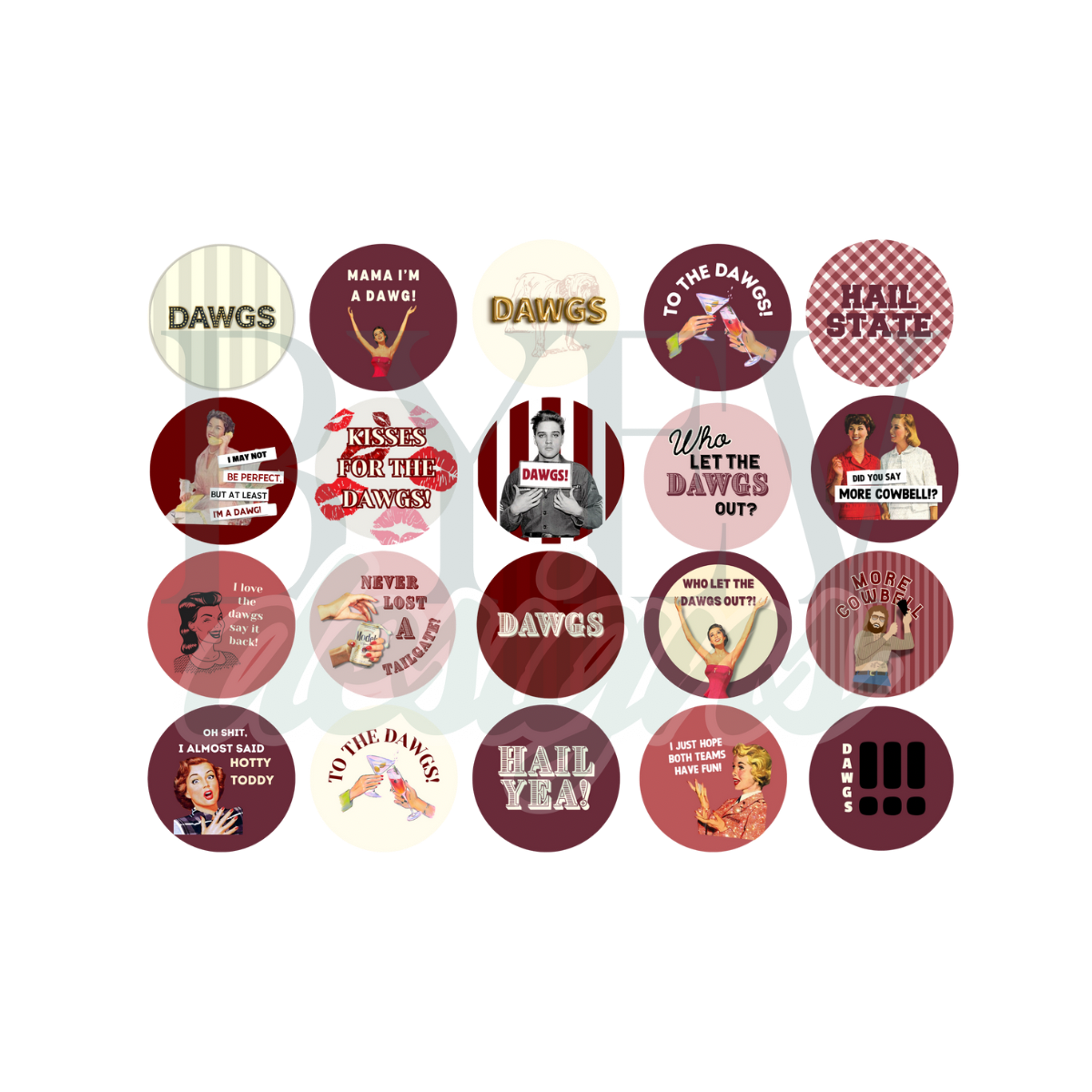 Starkville Buttons