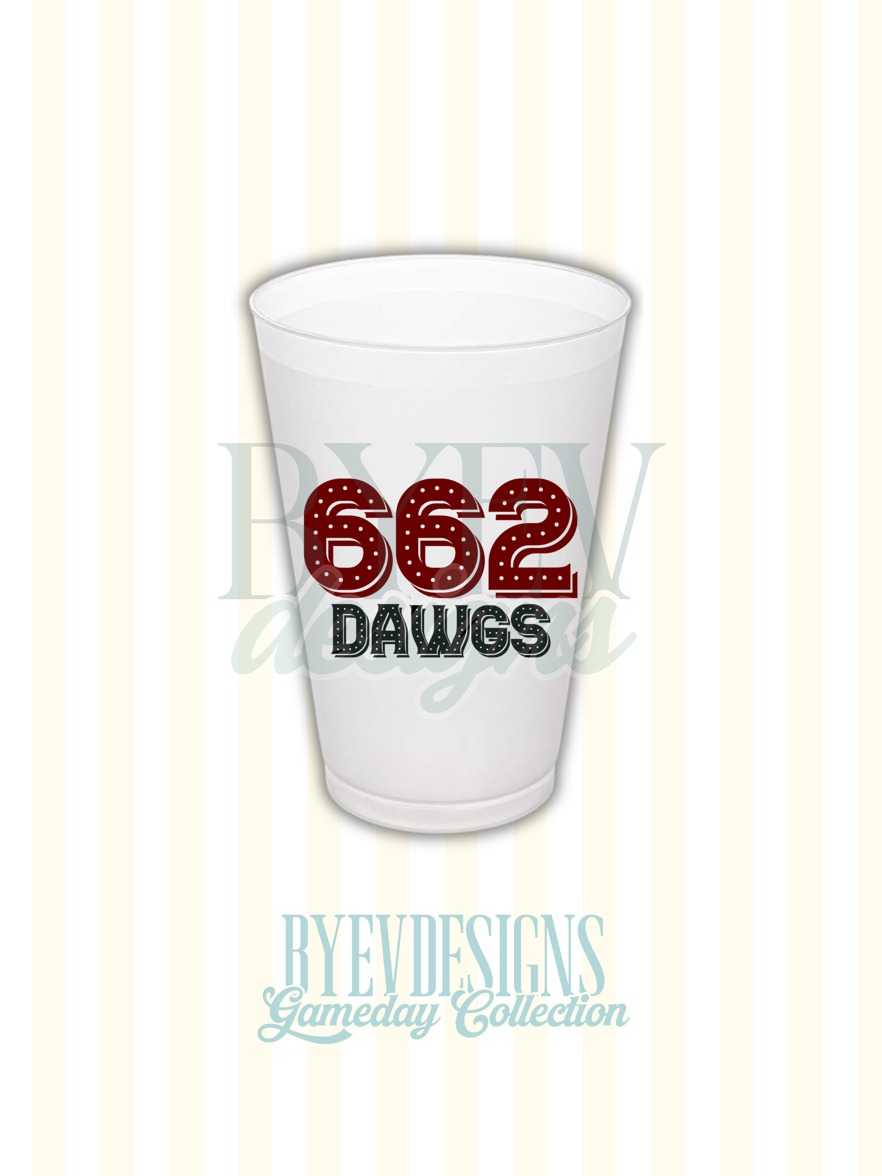 Frosted Cups · Starkville (8 Pack)