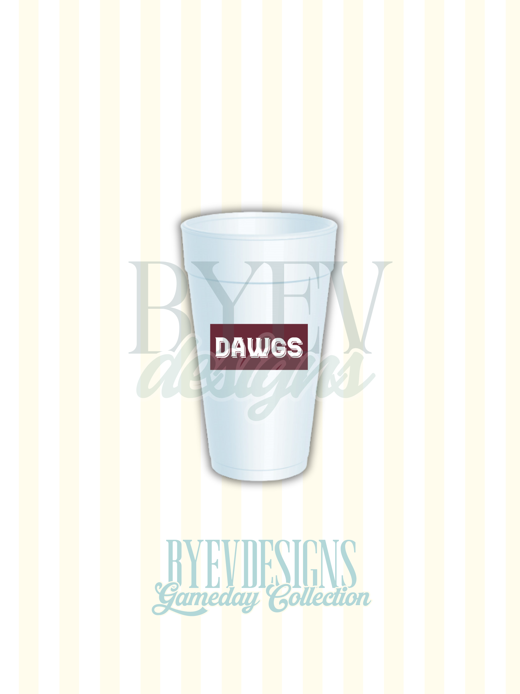 Starkville Foam Cups
