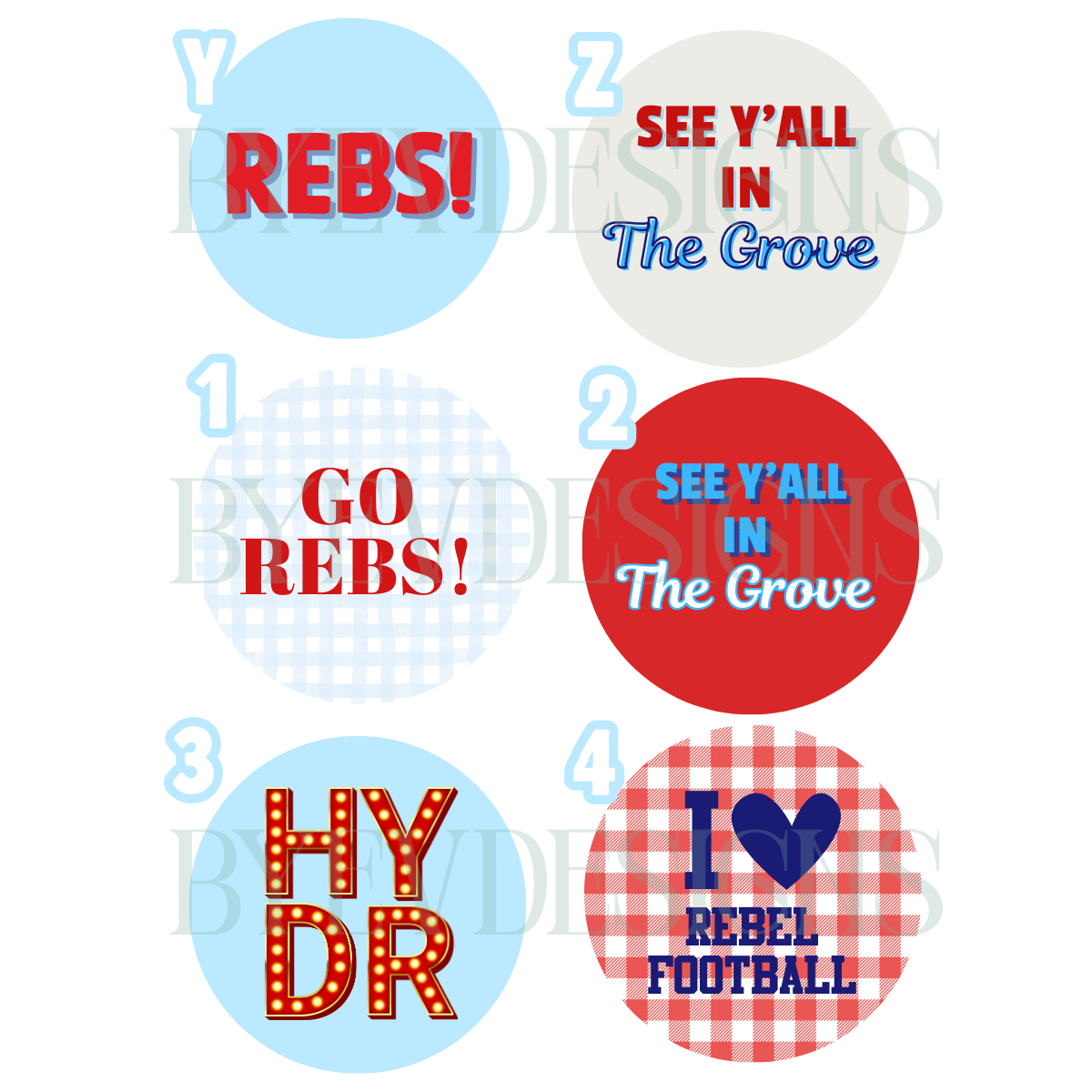 Oxford Buttons