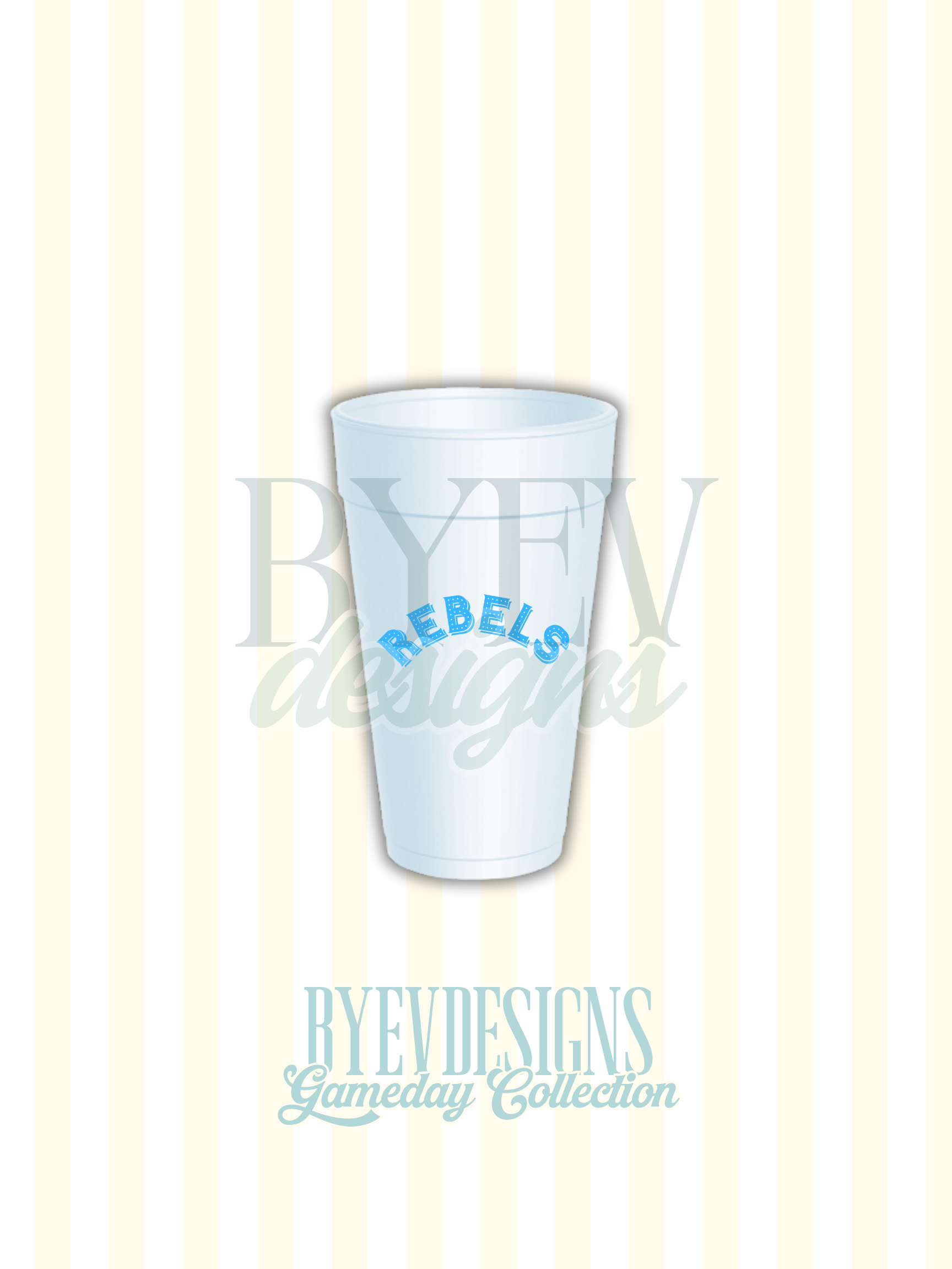 Oxford Foam Cups