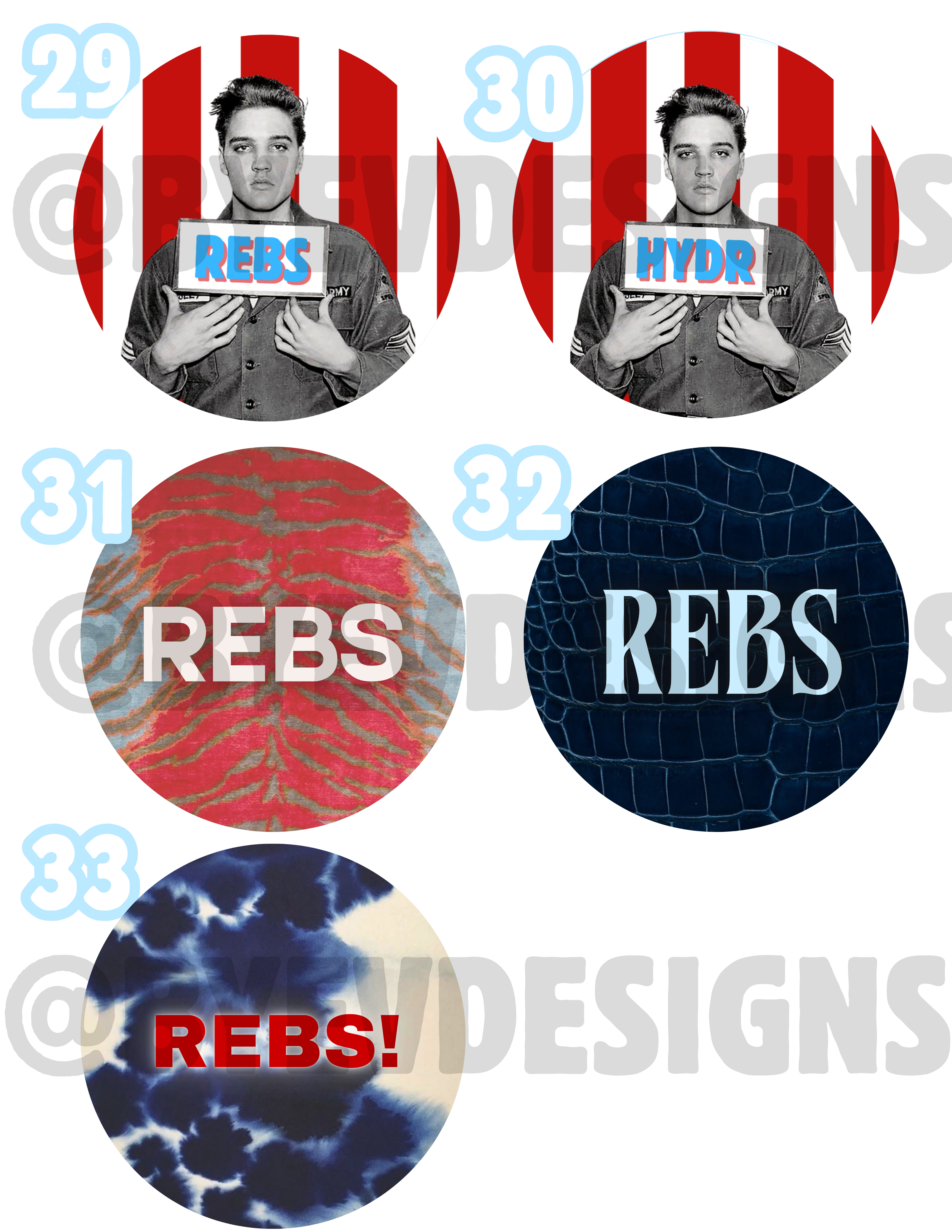 Oxford Buttons