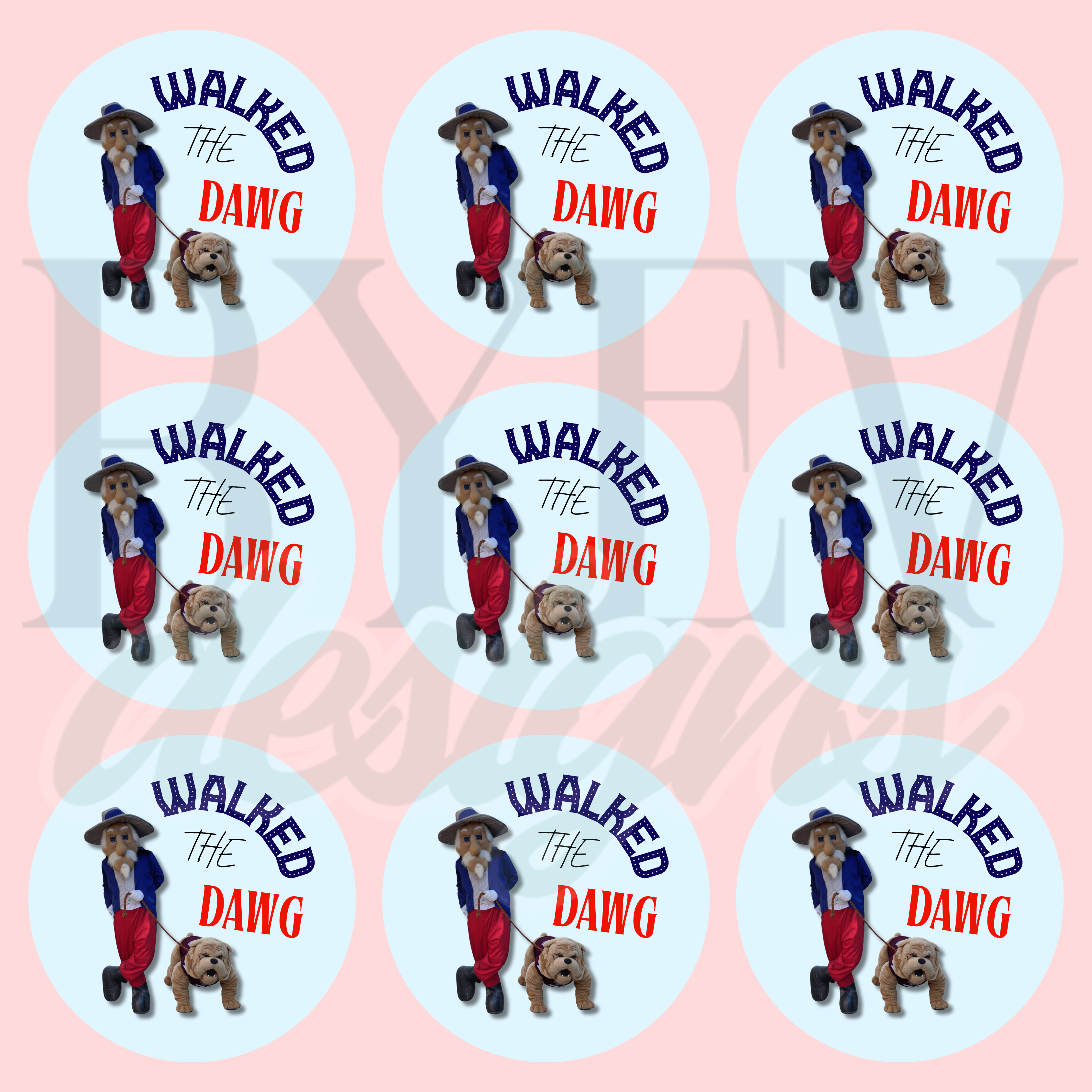 Ole Miss Sticker Sheets of 9 | Egg Bowl Collection