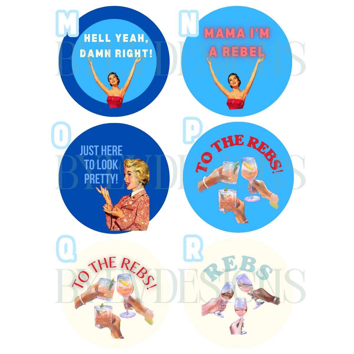 Oxford Buttons