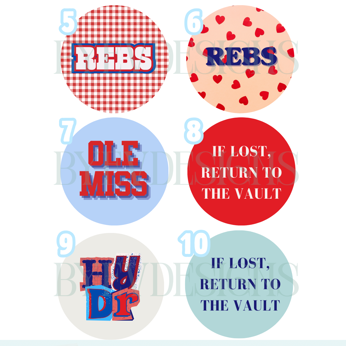 Oxford Buttons