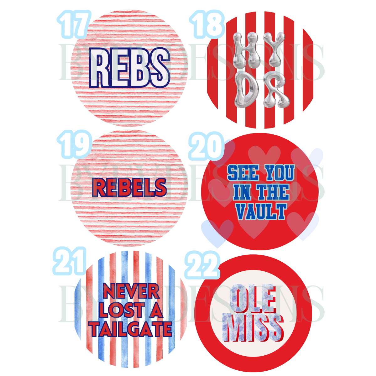 Oxford Buttons